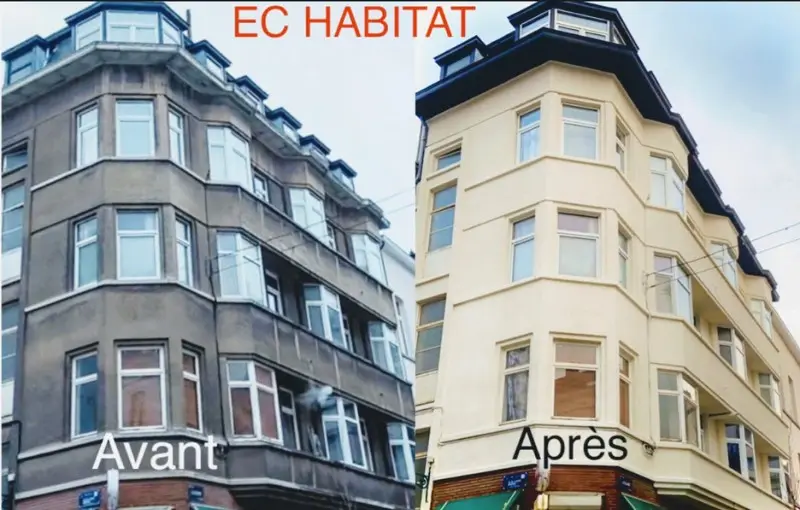 Traitement imperméabilisant d'une façade