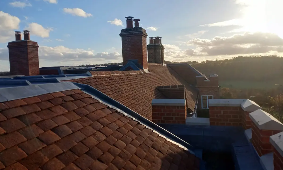 Traitement et nettoyage d'une toiture en tuiles à Dreux